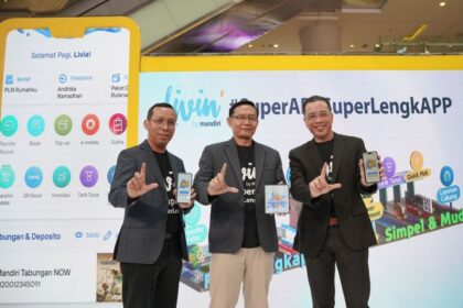 Sebagai rangkaian menyambut HUT ke-25, Bank Mandiri kian aktif mendorong aktivasi Livin’ by Mandiri sebagai super app andalan perseroan lewat acara bertajuk Livin’ Fest. Foto: Bank Mandiri