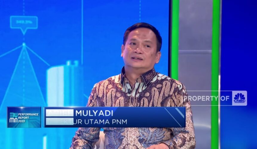 Dirut PNM Arief Mulyadi berbicara terkait inklusi keuangan dan apa yang sudah dicapai PNM.