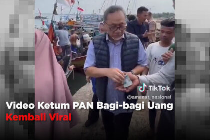 Video Ketum PAN Bagi-bagi Uang Kembali Viral