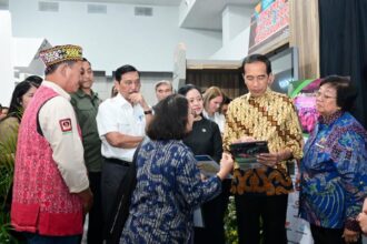 Presiden Joko Widodo berkesempatan hadir dalam Festival Lingkungan, Iklim, Kehutanan dan energi Baru Terbarukan (LIKE) yang diselenggarakan oleh KLHK di Indonesia Arena GBK, Jakarta. Foto: AGP