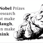 Ilustrasi logi Ig Nobel.