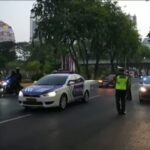 Polisi trobos tamu KTT ASEAN, Foto: Instagram, @terang_media