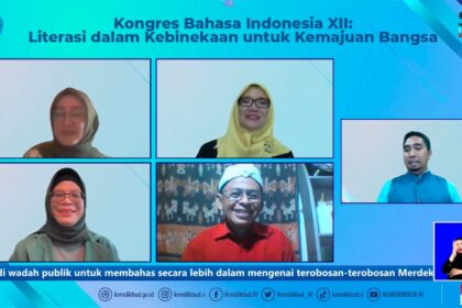 Webinar Silaturahmi Merdeka Belajar (SMB) pada Kamis (5/10/2023). Foto: Dok Biro Kerja Sama dan Hubungan Masyarakat Sekretariat Jenderal Kementerian Pendidikan, Kebudayaan, Riset, dan Teknologi