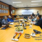Forum Pimpinan Redaksi Multimedia Indonesia (FPRMI) saat bertandang ke Kantor BPK Banten.