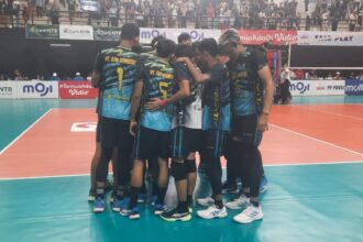 Gebuk tim tangguh Yuso di Final, Eka Mandiri Salatiga Juara Livoli Divisi Satu. Foto/PBVSI
