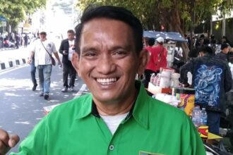 Bacaleg dapil 9 dari PPP, Noval Nur Akbar.(foto Sofian/ipol.id)