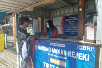 Layanan AgenBRILink sebagai salah satu hasil transformasi digital PT Bank Rakyat Indonesia (Persero) Tbk. Foto: Dok BRI