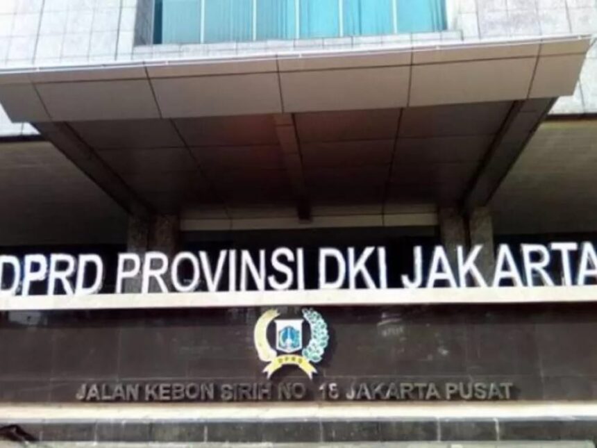 Gedung DPRD DKI Jakarta di Jalan Kebon Sirih, Jakarta Pusat.(foto dok setwan)