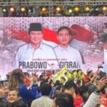 Pasangan capres Prabowo-Gibran di Senayan baru-baru ini. (Foto Sofian/ipol.id)