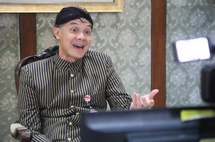 Capres Ganjar Pranowo. mendorong agar budaya dan kesenian Jawa Tengah yang kaya untuk dijaga kelestariannya