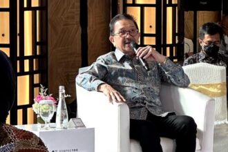 Presiden Direktur PTFI Tony Wenas menjadi narasumber dalam diskusi panel CEO Insight bagian dari Kompas 100 CEO Forum bertema “Menjawab Tantangan melalui Pengembangan Bisnis Keberlanjutan”. Foto: PTFI