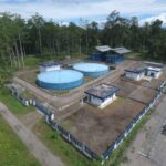 fasilitas air bersih yang diserahkan Freeport Indonesia ke Pemda Mimika. Foto: Ist