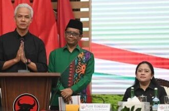 Mahfud MD secara resmi ditunjuk sebagai bakal calon wakil presiden (cawapres) pendamping Ganjar Pranowo.