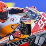 Marc Marquez menuju Indonesia guna mengikuti MotoGP Mandalika 2023. (AP/Rui Vieira)