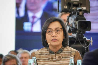 Menteri Keuangan (Menkeu) Sri Mulyani menjelaskan pendapatan negara dari pajak hingga 12 Desember 2023. Foto: Kemenkeu