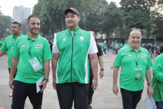 Menpora Dito Ariotedjo mengapresiasi perjuangan kontingen Indonesia di Asian Games 2022 Hangzhou. Foto: Kemenpora