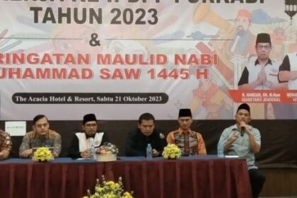Wadir Intel Polda, AKBP Miko saat menyampaikan paparanya.(foto Sofian/ipol.id)