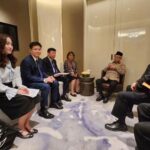 Manajemen MAKUKU dan Sands Group saat bertemu dan berdiskusi dengan Wakil Presiden KH Ma’ruf Amin di Shanghai, China. Foto: Ist