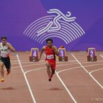 Sprinter Indonesia Lalu Muhammad Zohri. Foto: Kemenpora