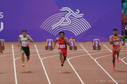 Sprinter Indonesia Lalu Muhammad Zohri. Foto: Kemenpora