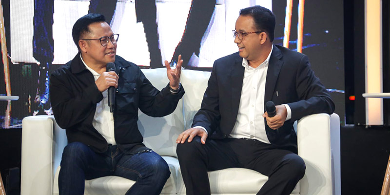 Pasangan capres-cawapres nomor urut 1, Anies Baswedan dan Muhaimin Iskandar. Foto: Ist