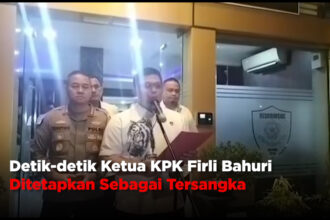Detik-detik Ketua KPK Firli Bahuri Ditetapkan Sebagai Tersangka