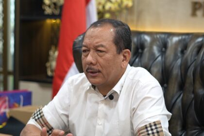 Jaksa Agung Muda Pembinaan (Jambin), Bambang Sugeng Rukmono memberikan sambutan secara virtual, sekaligus membuka acara Donor’s Meeting Kejaksaan RI Tahun 2023. Foto: Puspenkum Kejaksaan Agung