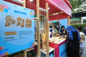 BRI telah memberikan kemudahan dan kesuksesan bagi pelaku UMKM salah satunya adalah Hexagon, yaitu produsen brand aksesoris asal Jakarta. Foto: Dok BRI
