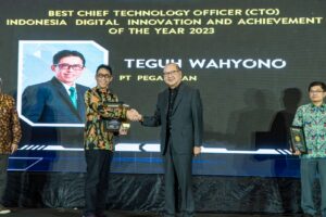 Berhasil melakukan inovasi digital pada bisnis dan operasional perusahaan, PT Pegadaian borong 3 penghargaan di ajang Indonesia Digital Innovation and Achievement Awards (IDIA) 2023 yang digelar di Jakarta, Rabu (08/11). Foto/pegadaian 
