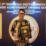 Berhasil melakukan inovasi digital pada bisnis dan operasional perusahaan, PT Pegadaian borong 3 penghargaan di ajang Indonesia Digital Innovation and Achievement Awards (IDIA) 2023 yang digelar di Jakarta, Rabu (08/11). Foto/pegadaian