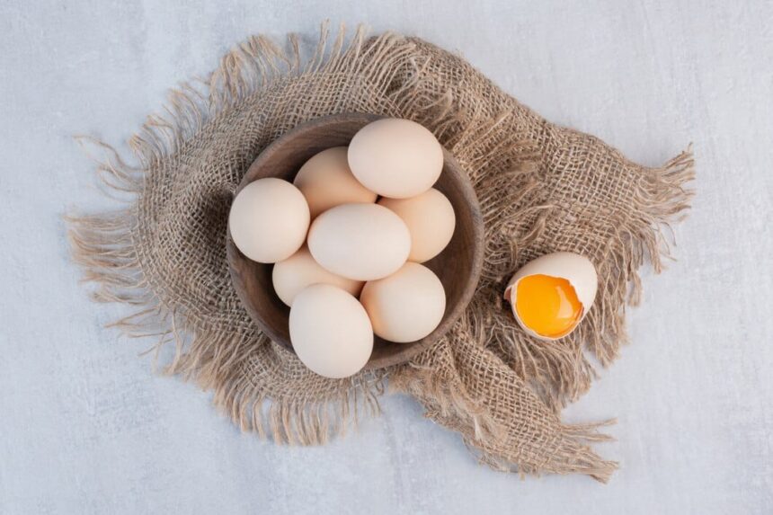 Telur ayam kampung sehat bagi tubuh. Foto: Freepik @azerbaijan_stockers