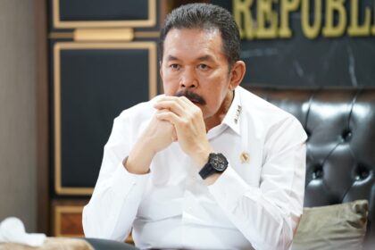 Jaksa Agung ST Burhanuddin dalam kunjungan kerja secara virtual, Senin (20/11).