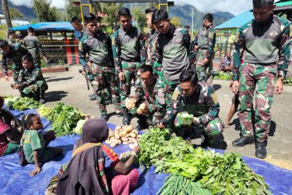 Borong Hasil Bumi (BOHAI) yang dilaksanakan secara rutin sekali dalam satu minggu bertepatan di hari pasar (Selasa/Jumat). Foto: Istimewa