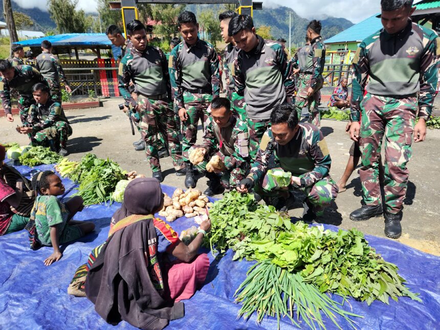 Borong Hasil Bumi (BOHAI) yang dilaksanakan secara rutin sekali dalam satu minggu bertepatan di hari pasar (Selasa/Jumat). Foto: Istimewa