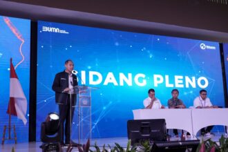 Corporate Secretary PT Bank Rakyat Indonesia (Persero) Tbk Agustya Hendy Bernadi resmi terpilih menjadi Ketua Umum Forum Humas BUMN (FH BUMN) periode 2023 - 2025. Foto: Dok BRI