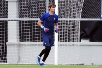 Profll Kiper Prancis U-17 Paul Argney yang Ingin Pertahankan Rekor Nirbobol di Piala Dunia U-17 2023. Foto/pssi