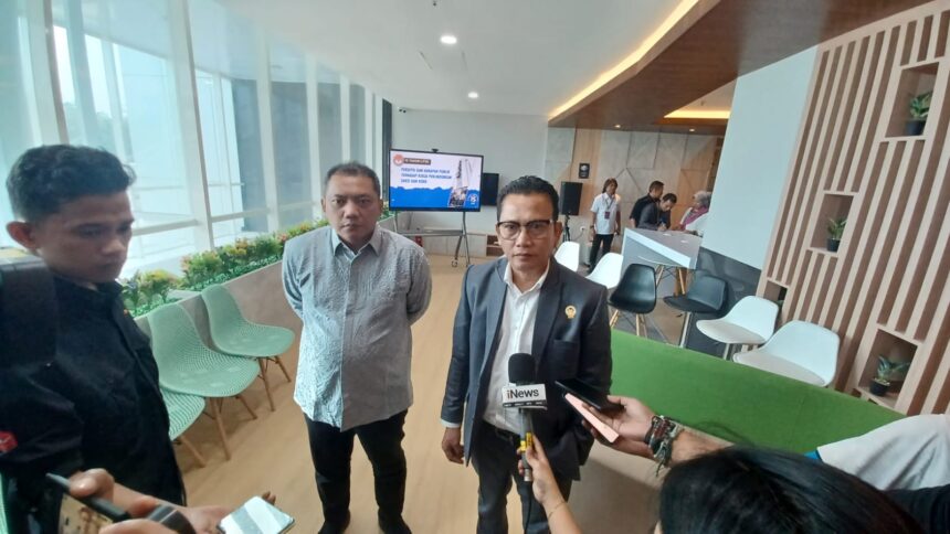 Wakil Ketua Lembaga Perlindungan Saksi dan Korban (LPSK), Edwin Partogi Pasaribu saat memberikan keterangan kepada awak media di Jakarta Timur, belum lama ini. Foto: Joesvicar Iqbal/ipol.id