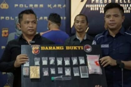 IRT di Karawang ditangkap polres Karawang akibat menjual Narkotika. Foto: IG, @kabarnegri (tangkap layar)