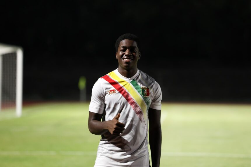 Penyerang timnas Mali U-17, Salif Noah Leintu (LOC Piala Dunia U-17)