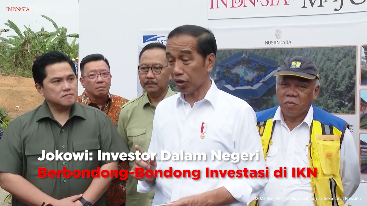 Jokowi Investor Dalam Negeri Berbondong Bondong Investasi Di Ikn Ipol Id