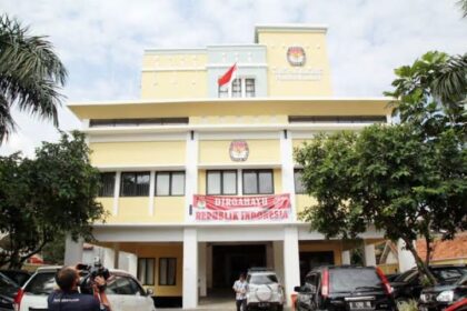 Gedung KPUD DKI Jakarta di kawasan Jakarta Pusat.(foto dok KPUD DKI)