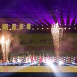 Bertepatan dengan perayaan Hari Pahlawan, Jumat 10 November 2023 malam, Piala Dunia U-17 2023 dibuka dengan opening ceremony yang memukau. Walaupun durasinya pendek hanya 8 menit saja. Foto-foto: PSSI