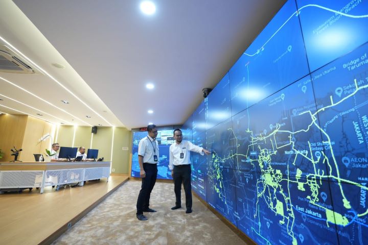 Monitoring proses bisnis untuk meningkatkan tingkat layanan kepada pelanggan secara real time dan terintegrasi, yakni Integrated Monitoring Center (IMOC). Foto: Dok PGN