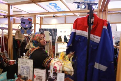 Ajang pameran produk-produk UMKM binaan berkualitas, yang kini tengah digelar di Gandaria City Mall hingga Minggu, 5 November 2023. Foto: Dok Pertamina