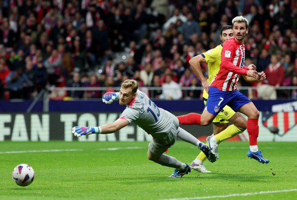 Atletico Madrid mengalahkan Villarreal 3-1 dalam lanjutan Liga Spanyol. (Foto: REUTERS/ISABEL INFANTES)