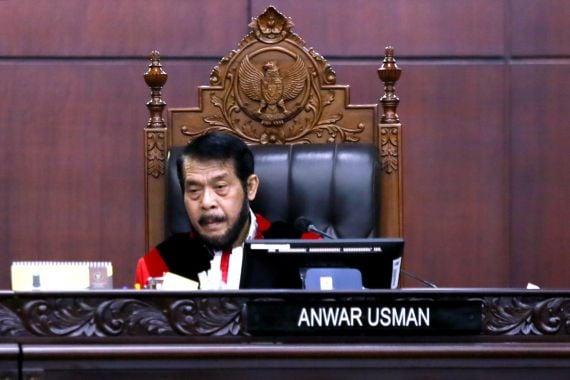 Anwar Usman dipecat dari jabatannya sebagai Ketua MK. Foto/IST