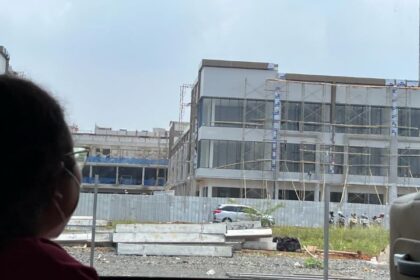 Salah satu proyek pembangunan di Paramount Enterprise, Gading Serpong Tangerang