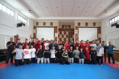 Sebanyak 24 atlet sepak bola U-18 dari Sekolah Khusus Olahraga (SKO) Kemenpora Cibubur atau Cibubur Youth Sport Center (CYSC) yang akan menjalani try out sparing partner at Geylang International FS 2023 di Singapura. Ajang ini rencananya akan berlangsung pada 5-13 November. Foto: ist