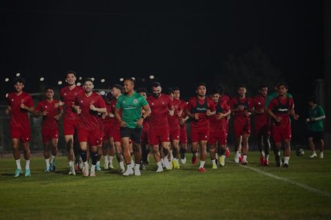Irak bakal menjamu Timnas Indonesia di Kualifikasi Piala Dunia 2026 zona Asia. Laga pembuka Grup F ini berlangsung di Stadion Basra International, Kamis (16/11/2023) malam WIB / Foto: PSSI