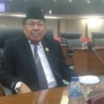 Wakil ketua Komisi C DPRD DKI Jakarta, Rasyidi meminta agar pemprov menjaga ketahanan pangan di Jakarta.(foto Sofian/ipol.id)